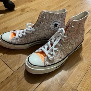 Glitter converse
